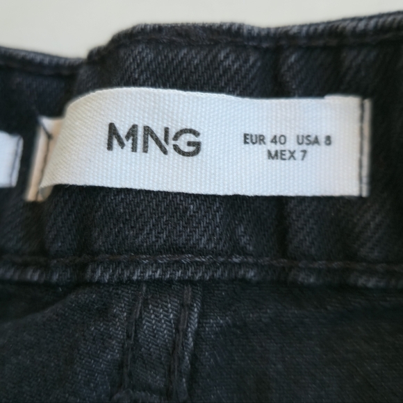 NWT Mango Danila Wide Leg High Rise Jean Size 8 EU40 - Picture 14 of 16